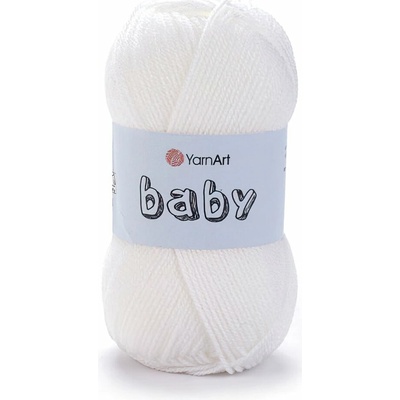 YarnArt Baby 501 - bílá