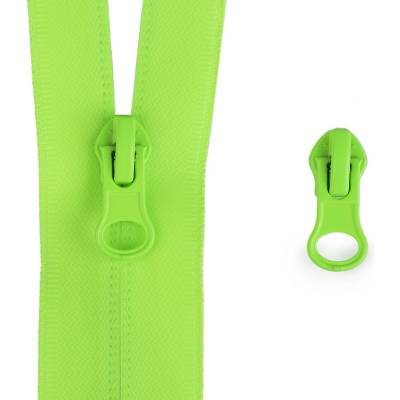 Prima-obchod Jezdec ke spirálovým voděodolným zipům No 7, barva 1 (D535) zelená neon