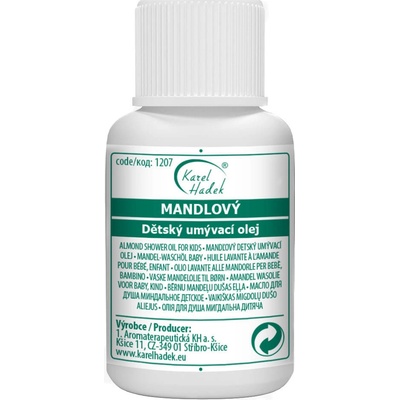 Karel Hadek mandlový dětský umývací olej 20 ml