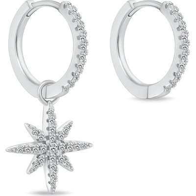 Brilio Silver náušnice EA529W