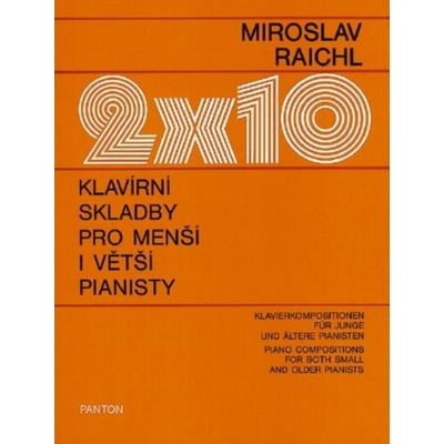 2 x 10 klavírní skladby pro menší i větší pianisty