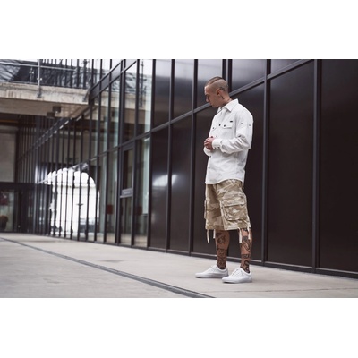 Brandit Мъжки къси карго панталони в пясъчен камуфлаж Brandit sandstormBW-2012-11 - Светъл камуфлаж, размер XXL