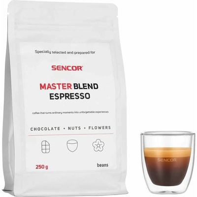 SENCOR Master Blend Espresso zrnková 250 g