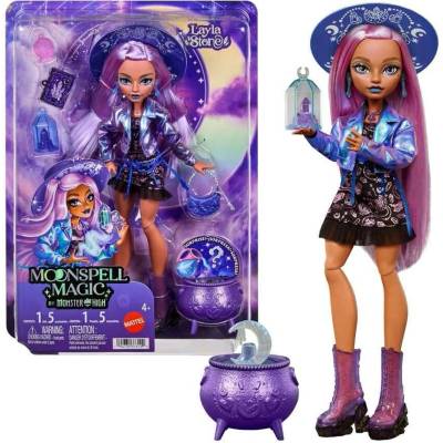 Mattel Monster High Čarodějka Moonspell Magic Layla Stone JMB90 mJMB90