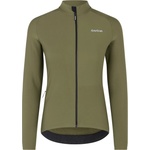 GripGrab Дамска фланелка с дълъг ръкав за колоездене GripGrab Women's PACR Thermal Long Sleeve Jersey Cycling jersey - Olive Green (156-2691-0313)