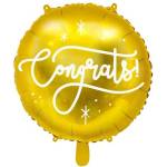 Party Deco Фолиев Балон с Надпис ''Congrats! (FB105-019)