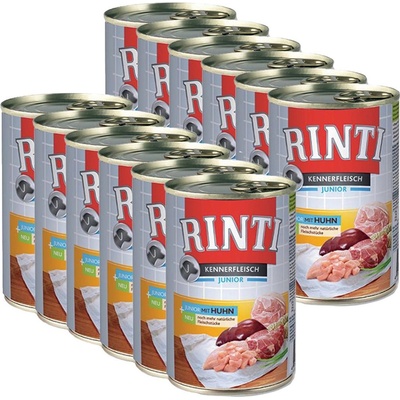 Rinti Kennerfleisch Junior kuře 12 x 400 g