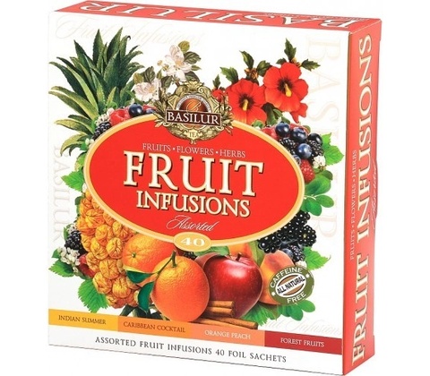 Basilur Fruit Infusions Assorted 40 sáčkov