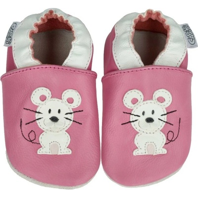 Capiki Kožené capáčky myška Jůlinka – Zboží Dáma