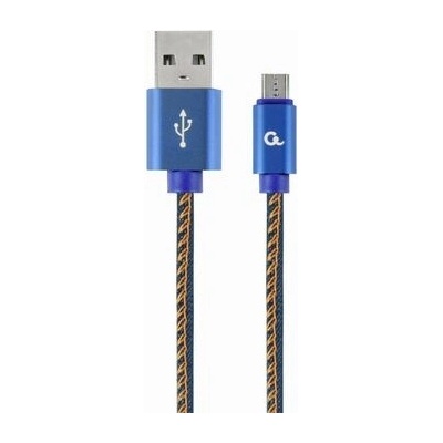 Gembird CC-USB2J-AMMBM-1M-BL Micro USB, 1m, modrý
