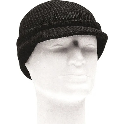 Mil-Tec US плетена шапка с козирка, черна (12142002)