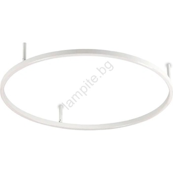 Ideal Lux - LED таванно осветително тяло ORACLE SLIM LED/37W/230V 2700K Ø 70 см бяло (ID341934)