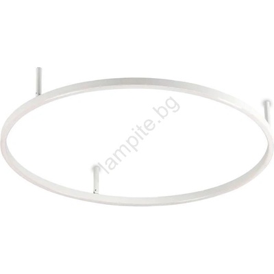 Ideal Lux - LED таванно осветително тяло ORACLE SLIM LED/37W/230V 2700K Ø 70 см бяло (ID341934)