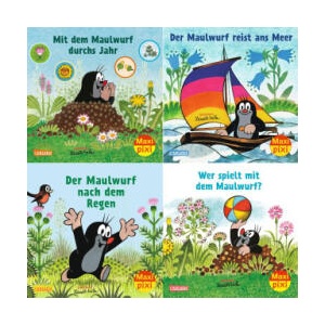 Maxi-Pixi-4er-Set 99: Neues vom Maulwurf (4x1 Exemplar) | Zdeněk Miler (ISBN: 9783551030641)