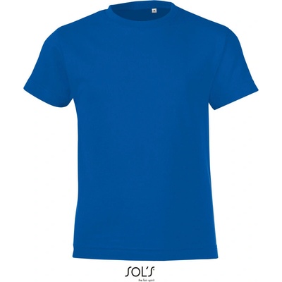 Sol's Collection tričko Regent Fit Kids královská modrá