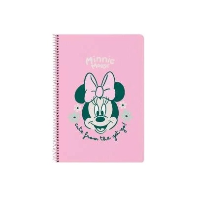 Minnie Mouse Папка с пръстени Minnie Mouse Minty Розов A4 21.5 x 31 x 1 cm