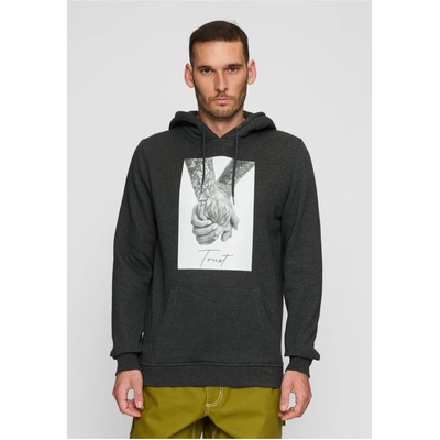 Mister Tee Мъжки суичър в тъмносив цвят Mister Tee Trust 2.0UB-MT2560-00091 - Тъмносив, размер XS