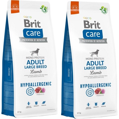 Brit Care Hypoallergenic Adult Large Breed Lamb 2 x 12 kg