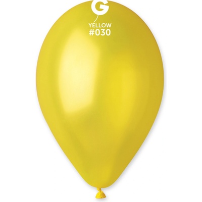 Svet balonku Balón metalický žltý 28 cm