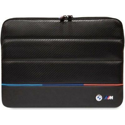 BMW BMW BMCS16PUCARTCBK Carbon Tricolor Чанта за телефон, 16", ръкав, черен (BMW404)