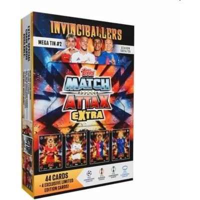 Topps Match Attax EXTRA TCG 202425 UCC MEGA TIN 2