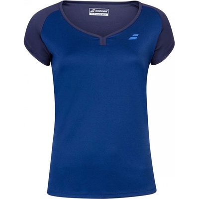 Babolat Play Cap Sleeve Top girl estate blue