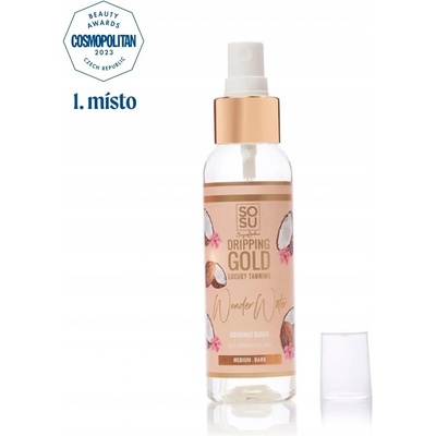 Sosu by Suzanne Jackson samoopalovací mlha Dripping Gold Wonder Water Coconut Kokos Medium/Dark 100 ml – Zboží Mobilmania