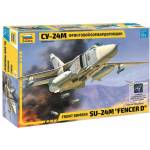 Zvezda Комплект модел самолет 7267 - Фронтови бомбардировач Су-24М "Fencer D" (1: 72)