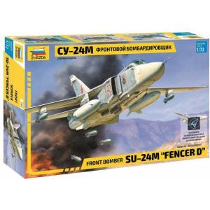 Zvezda Комплект модел самолет 7267 - Фронтови бомбардировач Су-24М "Fencer D" (1: 72)