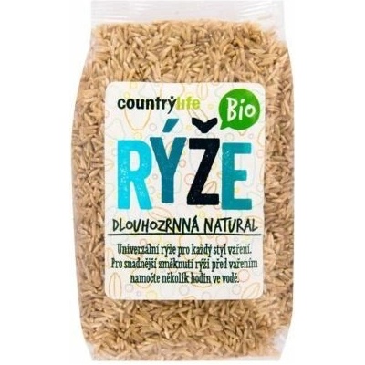 Country Life BIO Rýže pololoupaná dlouhozrnná 0,5 kg – Zboží Mobilmania