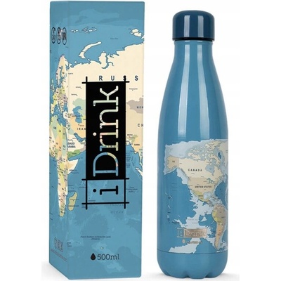 I Drink termoska 500 ml modrá mapa