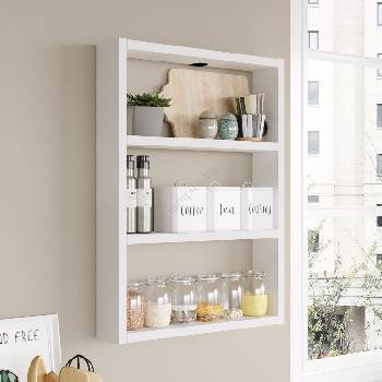 ASIR GROUP Етажерка 60x43, 2 см бял (AS1901)