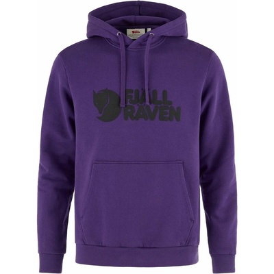 Fjällräven Fjällräven Logo Hoodie Dark Violet