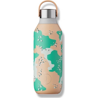 Chilly's Bottles Termoláhev Desert Camo orange edice Studio Series2 500 ml