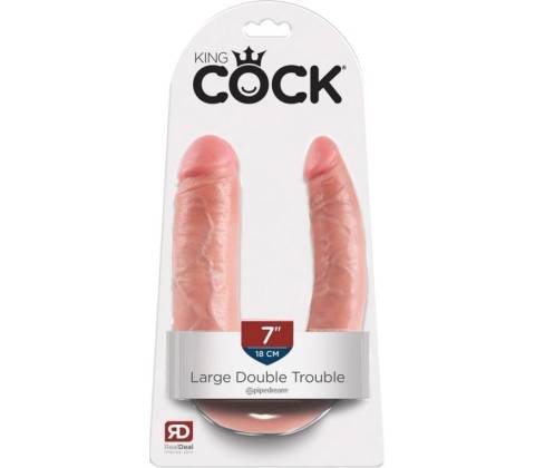 Pipedream King Cock Large Double Trouble