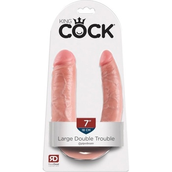 Pipedream King Cock Large Double Trouble
