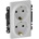 Legrand Двоен контакт немски тип Legrand Valena Life, бял (753126L)