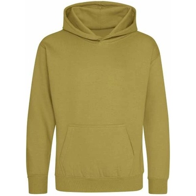 Just Hoods College Hoodie Khaki