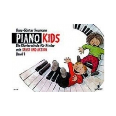 Piano Kids Band 1 + Aktionsbuch 1 Hans-Günter Heumann Brožovaná