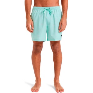 Quiksilver Бански гащета Quiksilver Surfsilk Straight Volley 16´´ swimming shorts - Green (Mist Green Spaced Out)
