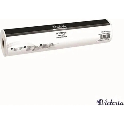VICTORIA PAPER Faxový papier, 210 mm x 30 m x 12,5 mm, VICTORIA PAPER