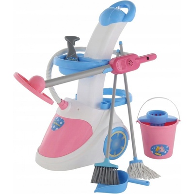 Polesie Úklidový vozík s vysavačem 49cm