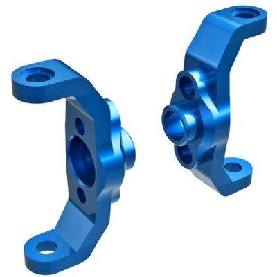 Traxxas алуминиева главина синьо анодизирана (лява и дясна)