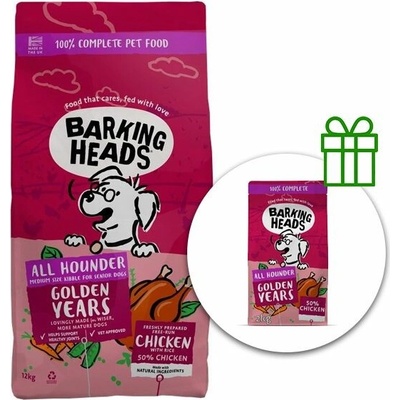 Barking Heads All Hounder Golden Years Chicken 14 kg