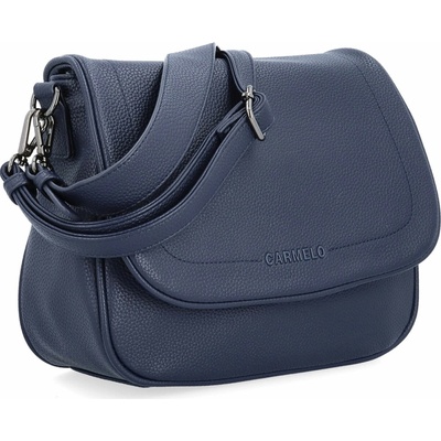 Carmelo dámská TMAVĚ MODRÁ crossbody kabelka STYLOVÁ A PRAKTICKÁ NA KAŽDÝ DEN Tmavě modrá