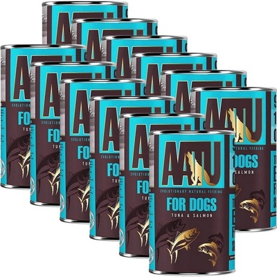Aatu For Dogs Adult Tuna & Salmon 12 x 400 g