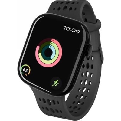 Decoded Силиконова каишка Decoded Ares O за Apple Watch 40/41/42 мм - черна (D26AWS42ABS1BK)