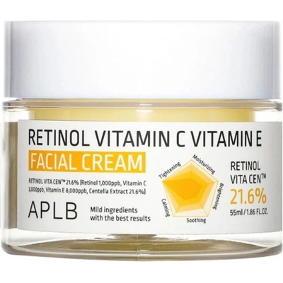 APLB - Retinol Vitamin C Vitamin E Facial Cream 55ml