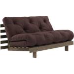 Karup Design Тъмнокафяв разтегателен диван 140 cm Roots - Karup Design (123106715140)