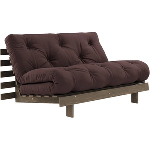 Karup Design Тъмнокафяв разтегателен диван 140 cm Roots - Karup Design (123106715140)